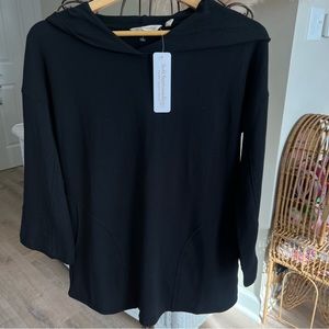 NWT SOFT SURROUNDINGS Warm And Cozy Black Pullover Size XS